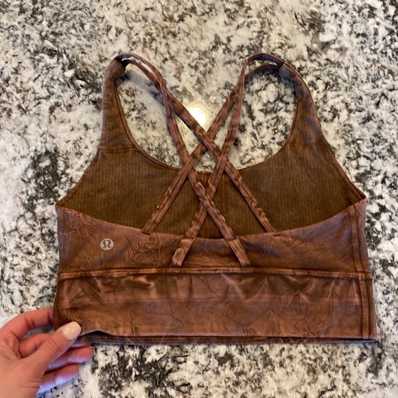 Lululemon Energy Bra Long Line Ice Dye Support, B–D Cup - Picture 2 of 6